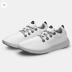 Allbirds White wool  and Gray Minimalist Sneakers